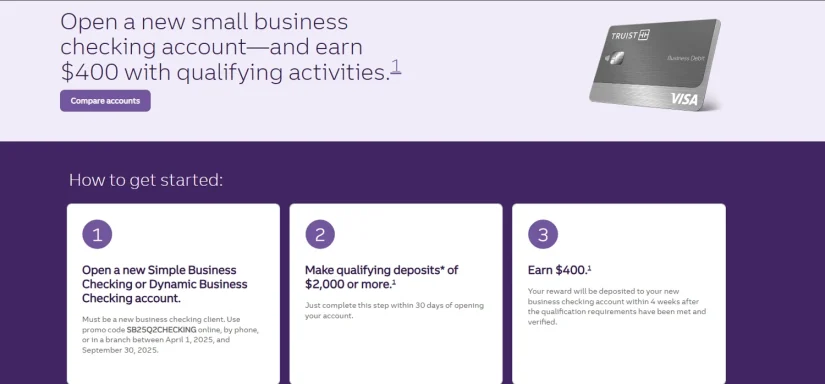 Truist Bank Offers and Promotions – May 2025