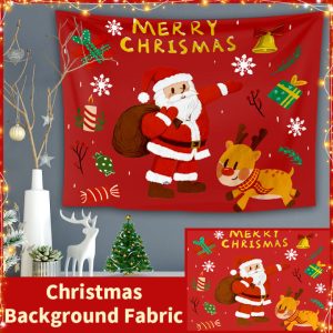 Elevate Your Festive Decorations with Canvas Print Santa Wall Artwork