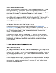 Investing Funds to Enhance Time Utilization: The Most Productive Application of Resources